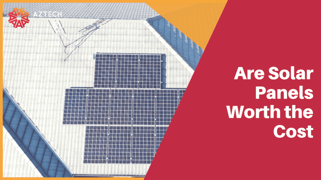 Rooftop solar panels