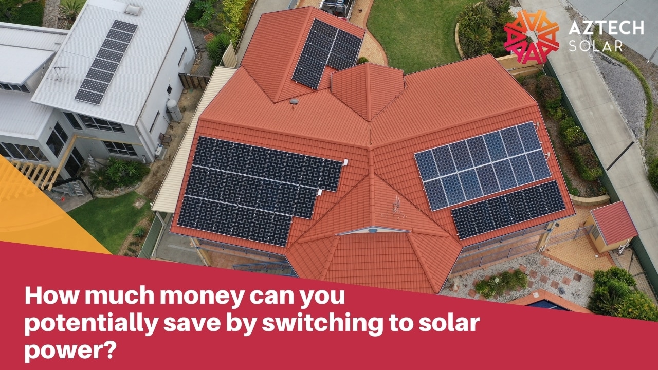 How much money can you potentially save by switching to solar power?