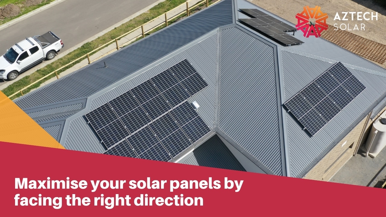 Maximise your solar panels by facing the right direction