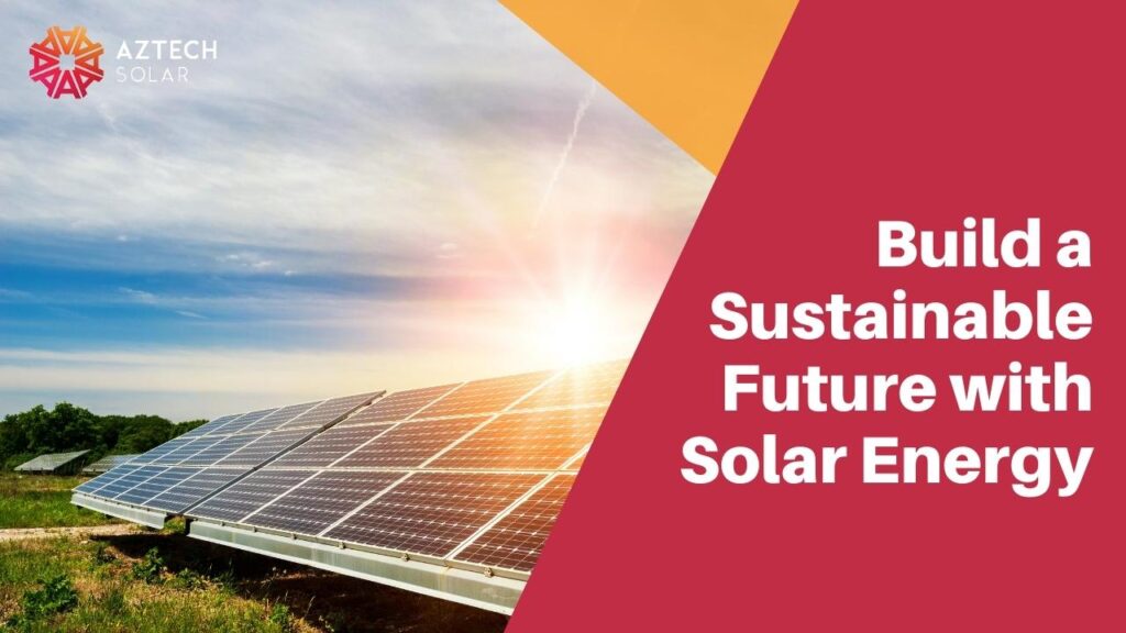 Solar panels promoting sustainable energy solutions.