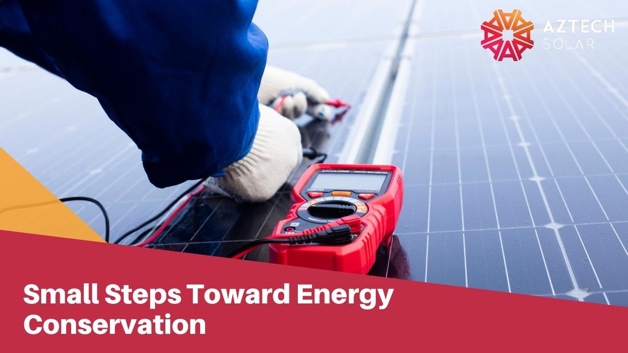 Small Steps Toward Energy Conservation