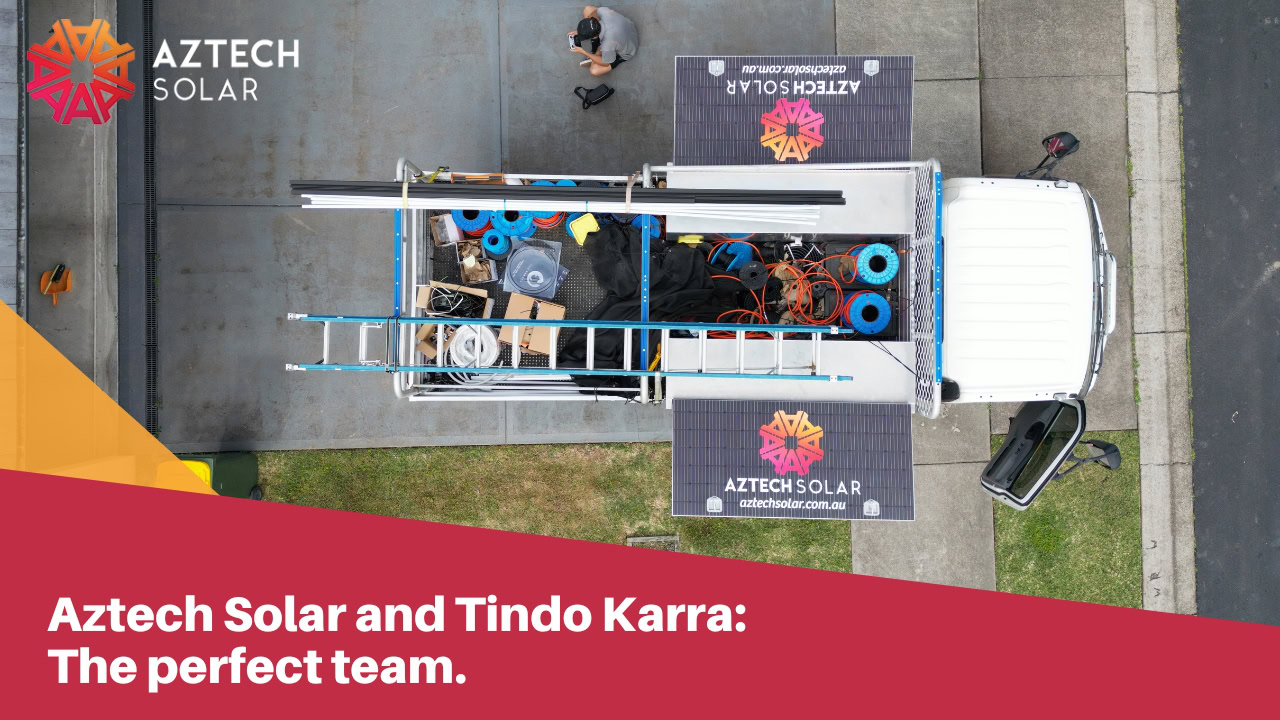 Aztech Solar and Tindo Karra The perfect team. Aztech Solar and Tindo Karra The perfect team.