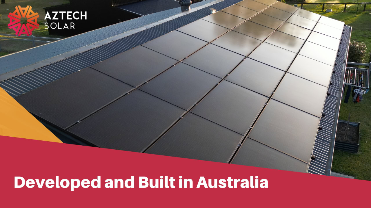 Developed and Built in Australia Developed and Built in Australia