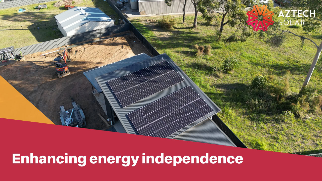 Enhancing energy independence