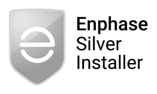 Enphase Silver Installer certification badge
