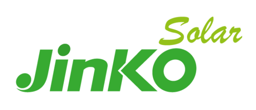 Jinko Solar logo in green and yellow