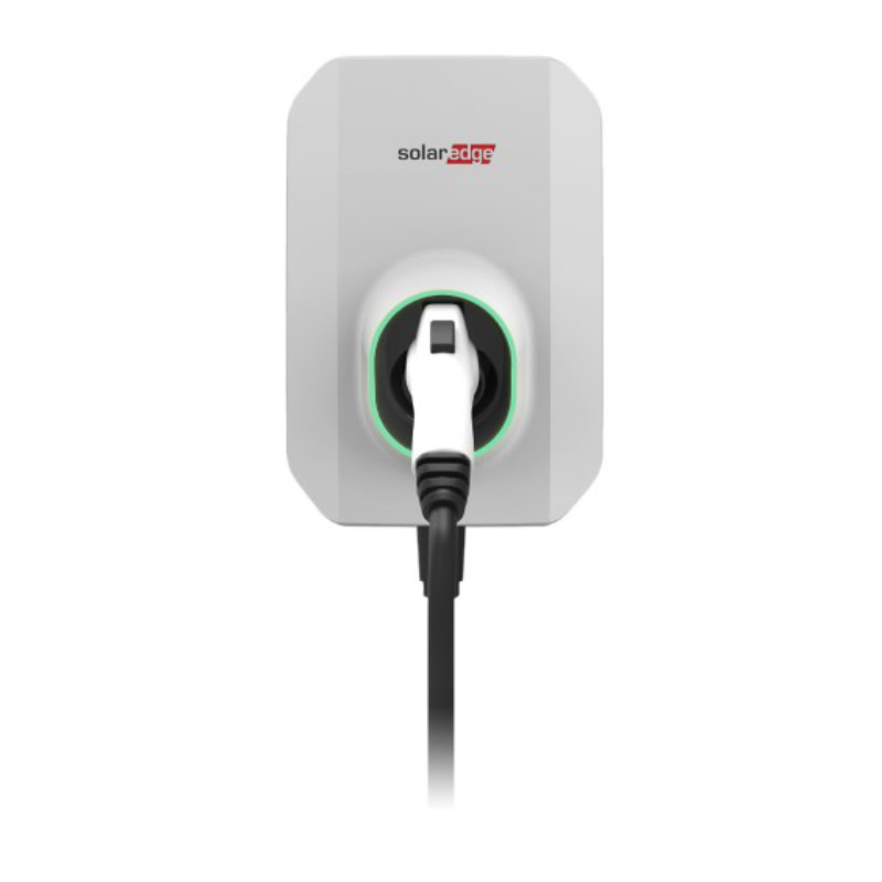 SolarEdge electric vehicle charger with cable
